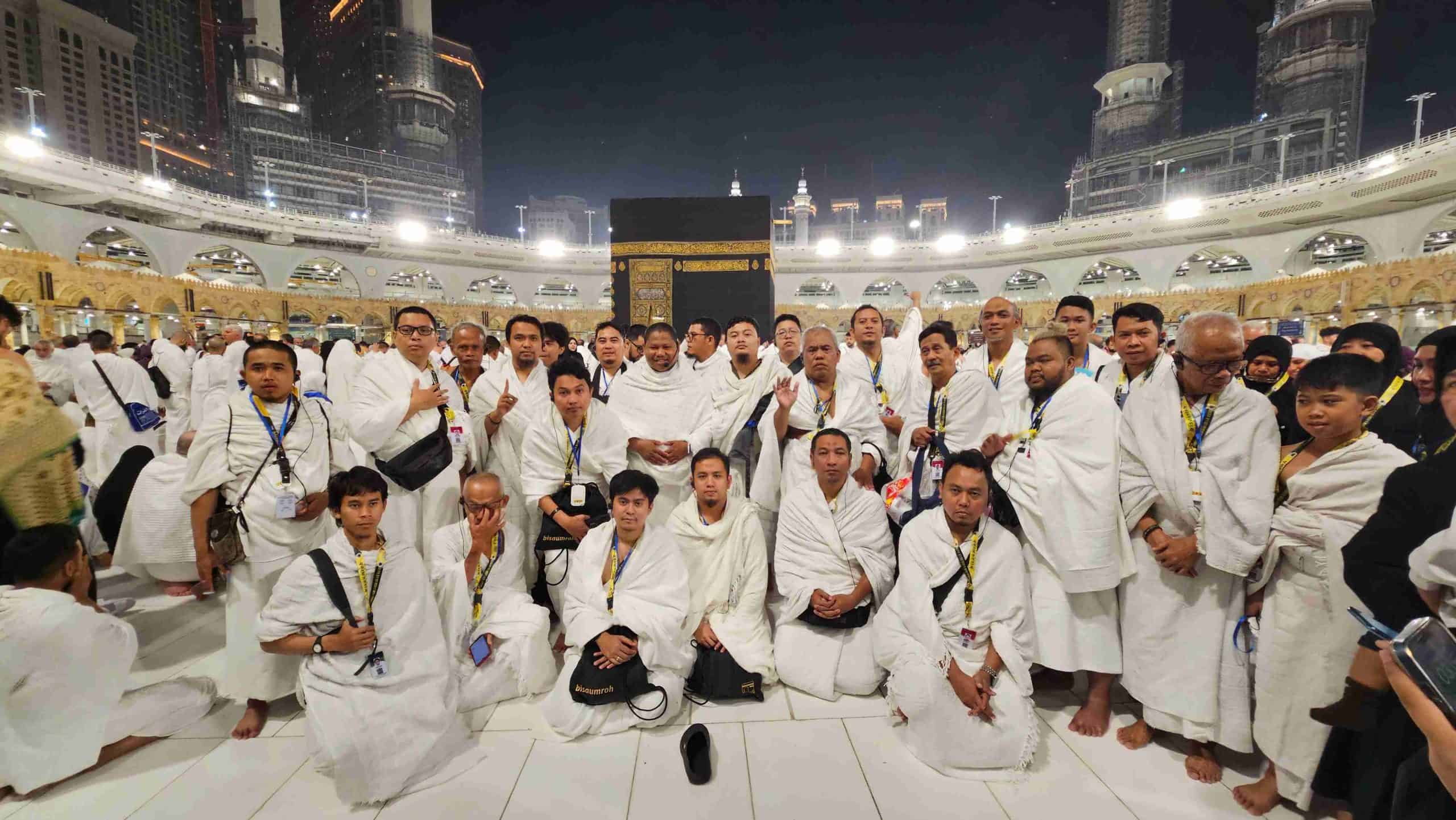 jamaah bisaumroh travel di masjidil haram
