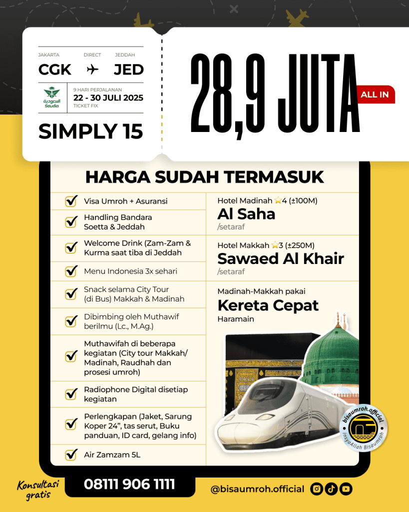 umroh bareng bisaumroh official juli